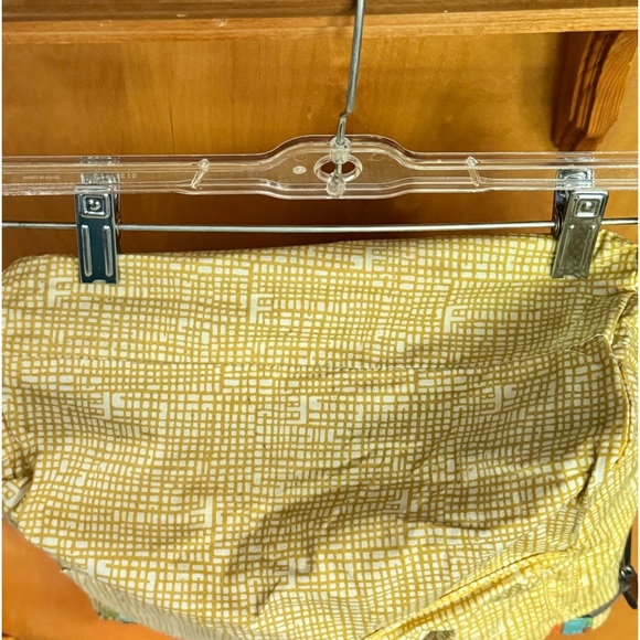 Fossil Multi-Color Stripe Coated Canvas & Leather Shoulder Bag - Picture 13 of 14